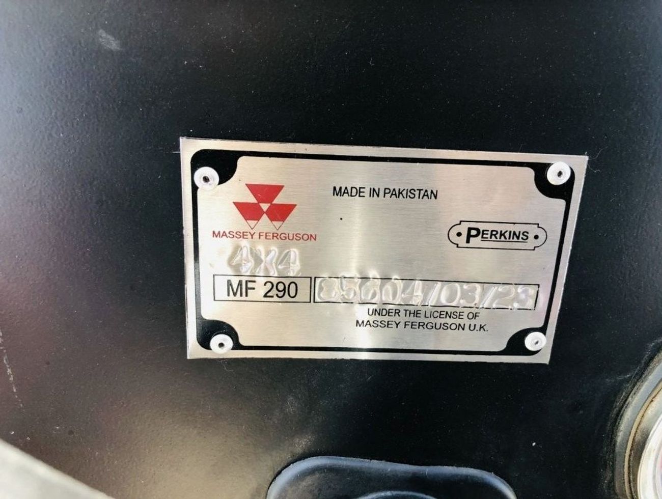 Massey Ferguson 290 4WD 2023 - tractor for export — photo 10 of 25