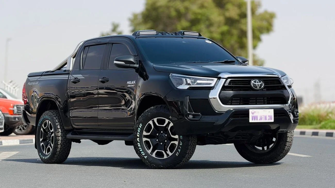 Toyota Hilux ready for export from Germany