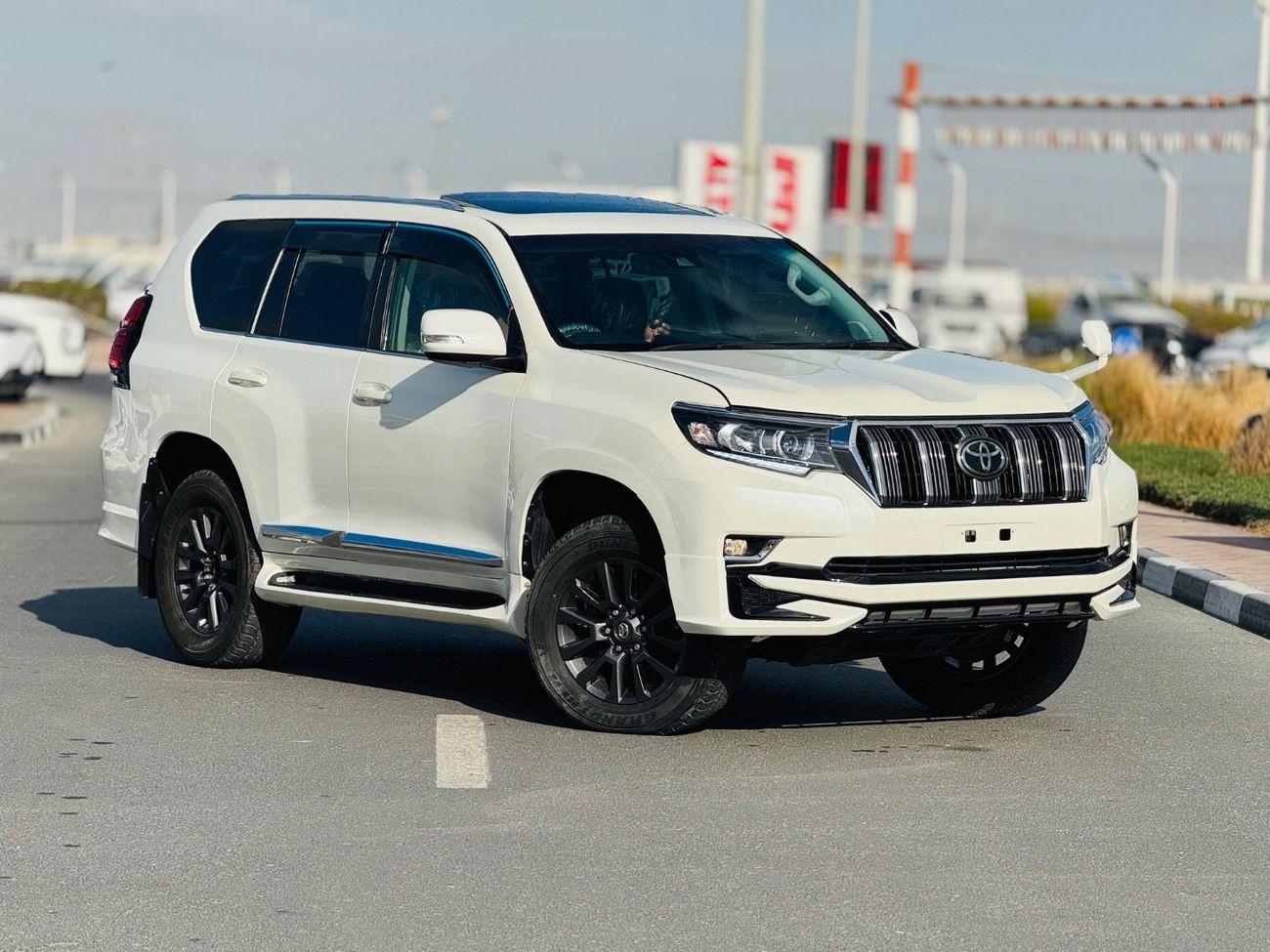 Toyota Prado SUV for international export from Germany to Nigeria